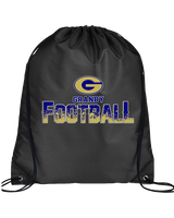 Granby HS Football Splatter - Drawstring Bag