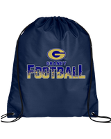 Granby HS Football Splatter - Drawstring Bag