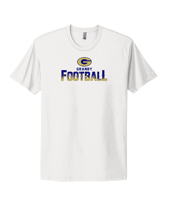Granby HS Football Splatter - Mens Select Cotton T-Shirt