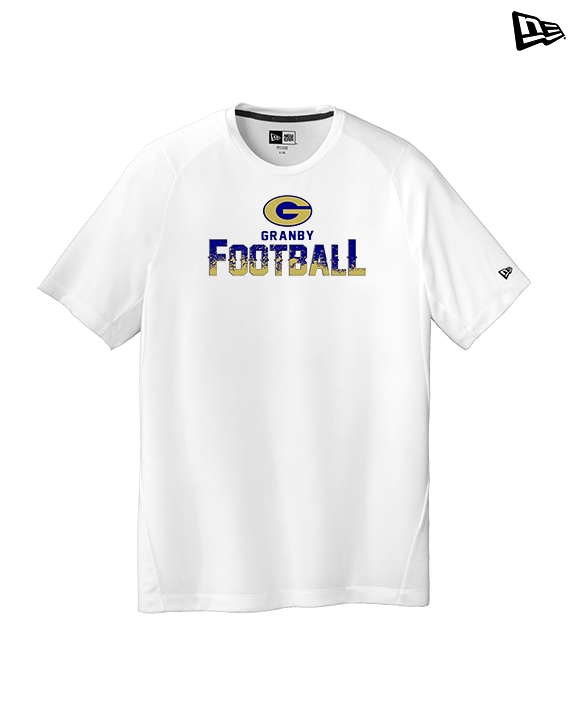 Granby HS Football Splatter - New Era Performance Shirt