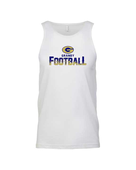 Granby HS Football Splatter - Tank Top