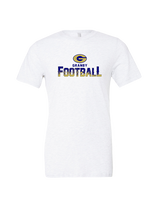 Granby HS Football Splatter - Tri-Blend Shirt