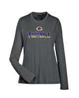 Granby HS Football Splatter - Womens Performance Longsleeve