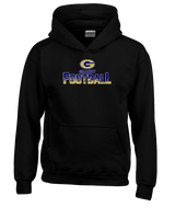 Granby HS Football Splatter - Youth Hoodie