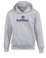 Granby HS Football Splatter - Youth Hoodie