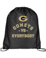 Granby HS Football Vs Everybody - Drawstring Bag