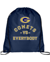 Granby HS Football Vs Everybody - Drawstring Bag