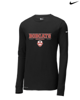 Grand Blanc HS Boys Basketball Bold - Nike Dri-Fit Poly Long Sleeve