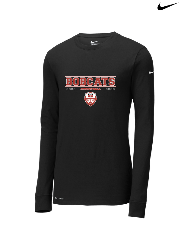 Grand Blanc HS Boys Basketball Bold - Nike Dri-Fit Poly Long Sleeve
