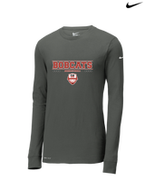 Grand Blanc HS Boys Basketball Bold - Nike Dri-Fit Poly Long Sleeve
