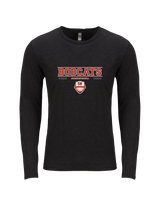 Grand Blanc HS Boys Basketball Bold - Tri Blend Long Sleeve