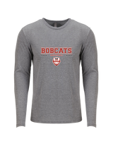Grand Blanc HS Boys Basketball Bold - Tri Blend Long Sleeve