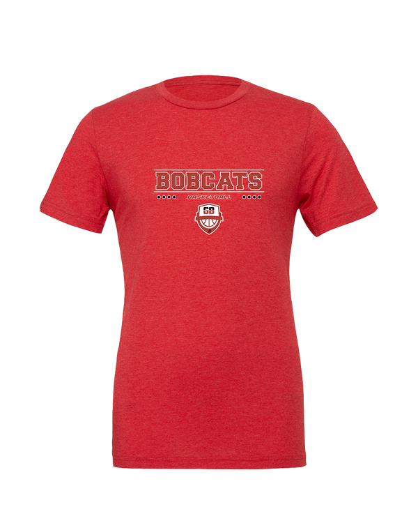 Grand Blanc HS Boys Basketball Bold - Mens Tri Blend Shirt