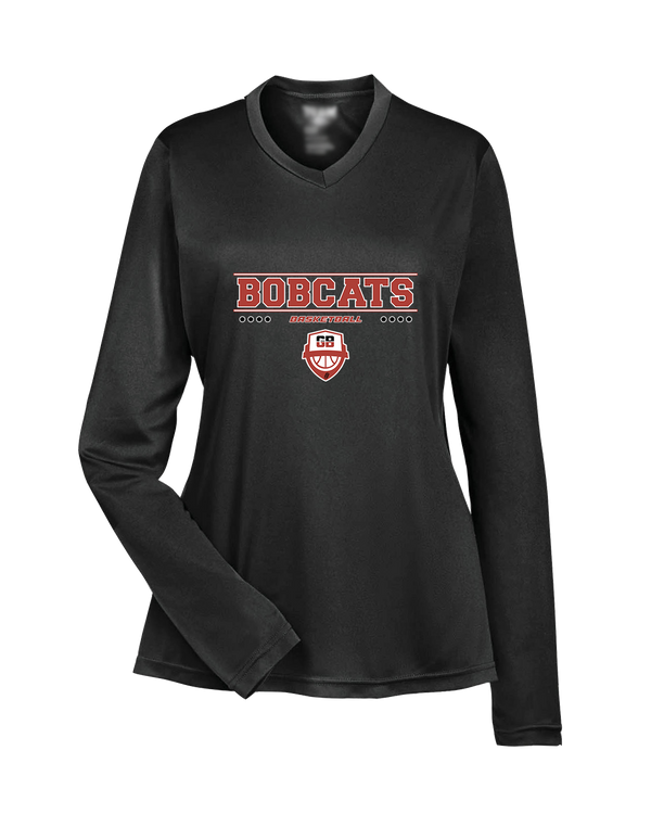 Grand Blanc HS Boys Basketball Bold - Womens Performance Long Sleeve
