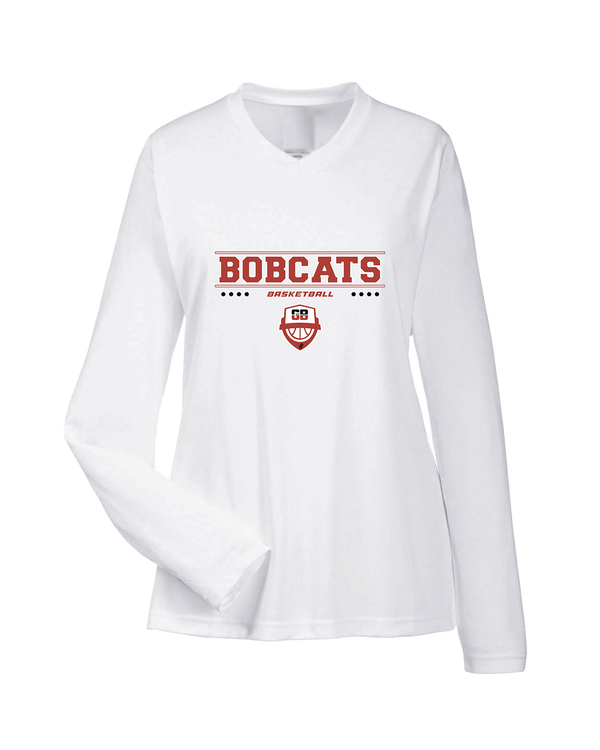 Grand Blanc HS Boys Basketball Bold - Womens Performance Long Sleeve