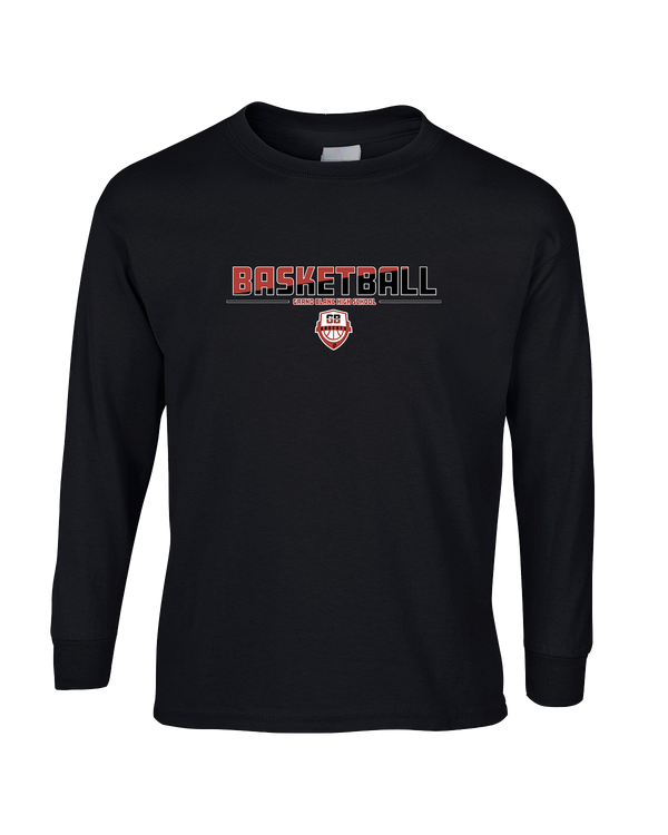 Grand Blanc HS Boys Basketball Cut - Mens Basic Cotton Long Sleeve
