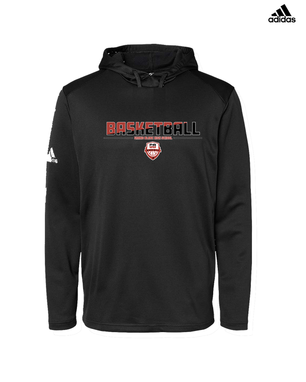 Grand Blanc HS Boys Basketball Cut - Adidas Men's Hooded Sweatshirt