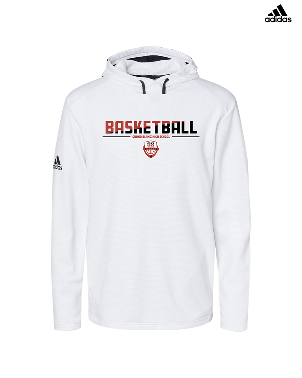 Grand Blanc HS Boys Basketball Cut - Adidas Men's Hooded Sweatshirt