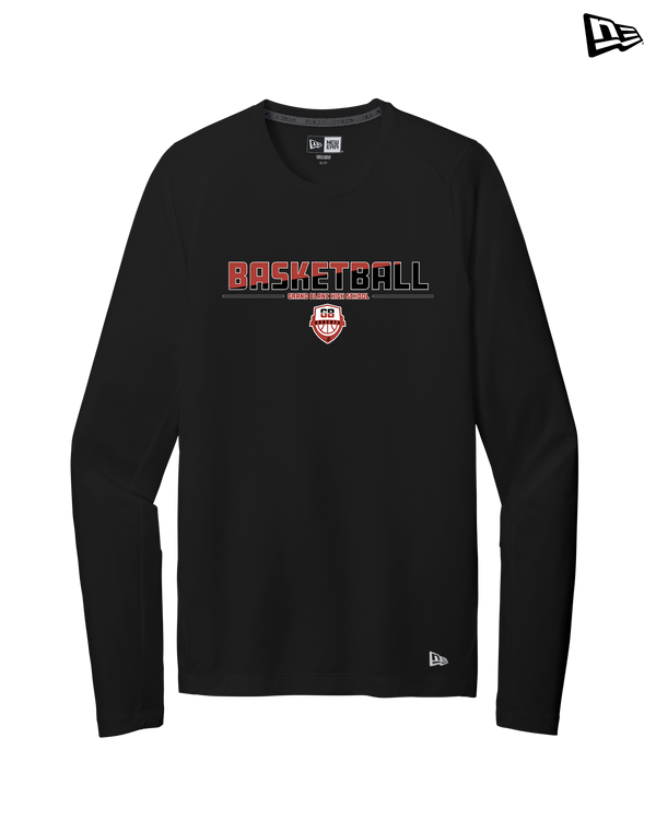 Grand Blanc HS Boys Basketball Cut - New Era Long Sleeve Crew