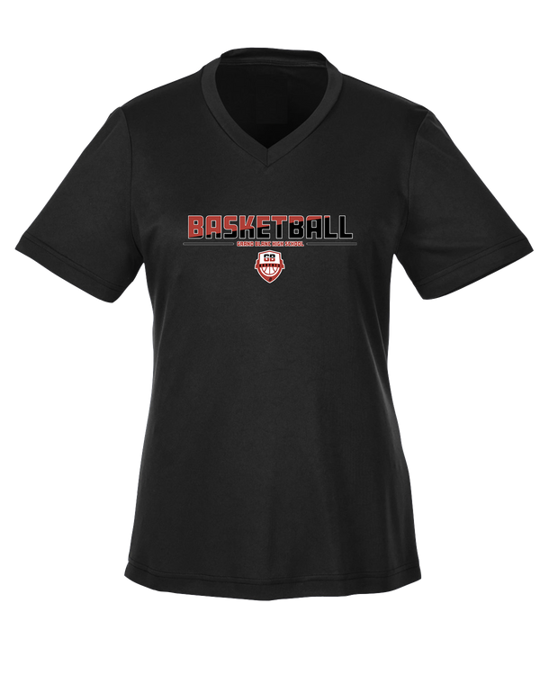 Grand Blanc HS Boys Basketball Cut - Womens Performance Shirt