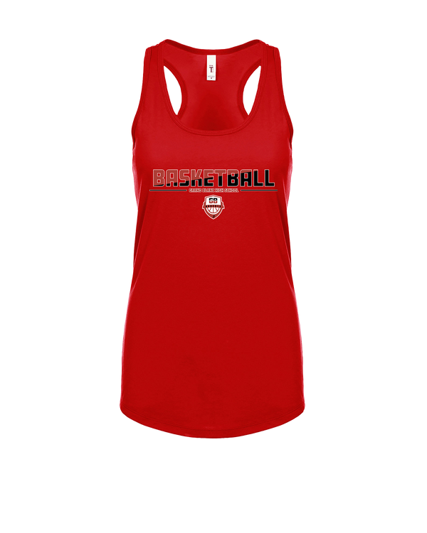 Grand Blanc HS Boys Basketball Cut - Womens Tank Top