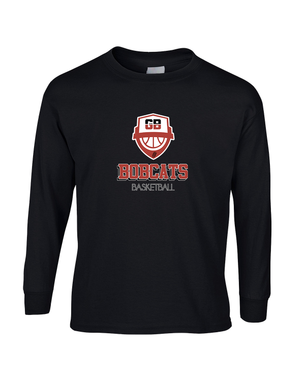 Grand Blanc HS Boys Basketball Shadow - Mens Basic Cotton Long Sleeve