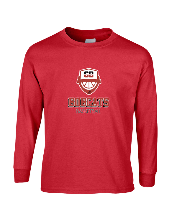 Grand Blanc HS Boys Basketball Shadow - Mens Basic Cotton Long Sleeve
