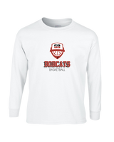 Grand Blanc HS Boys Basketball Shadow - Mens Basic Cotton Long Sleeve