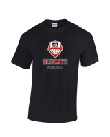 Grand Blanc HS Boys Basketball Shadow - Cotton T-Shirt