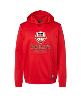 Grand Blanc HS Boys Basketball Shadow - Oakley Hydrolix Hooded Sweatshirt