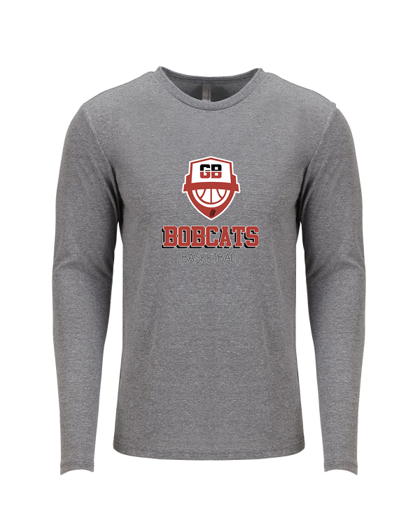 Grand Blanc HS Boys Basketball Shadow - Tri Blend Long Sleeve