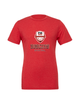 Grand Blanc HS Boys Basketball Shadow - Mens Tri Blend Shirt
