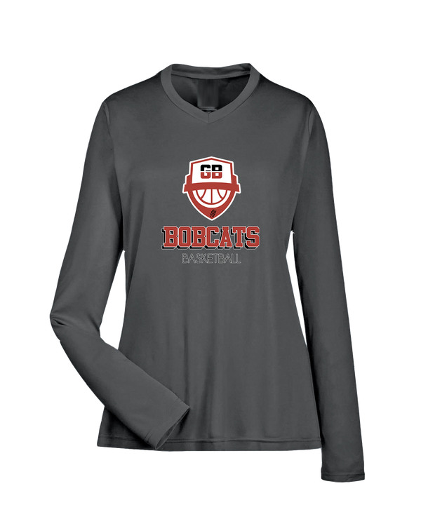 Grand Blanc HS Boys Basketball Shadow - Womens Performance Long Sleeve