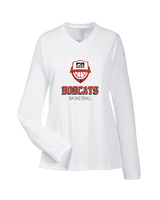 Grand Blanc HS Boys Basketball Shadow - Womens Performance Long Sleeve