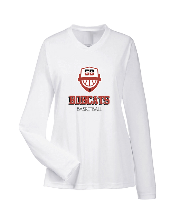 Grand Blanc HS Boys Basketball Shadow - Womens Performance Long Sleeve