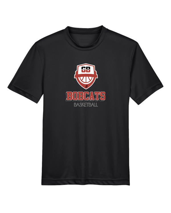 Grand Blanc HS Boys Basketball Shadow - Youth Performance T-Shirt
