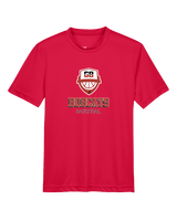 Grand Blanc HS Boys Basketball Shadow - Youth Performance T-Shirt