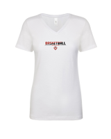Grand Blanc HS Boys Basketball Cut - Womens V-Neck