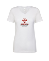 Grand Blanc HS Boys Basketball Shadow - Womens V-Neck