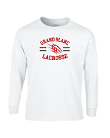 Grand Blanc HS Boys Lacrosse Curve - Cotton Longsleeve