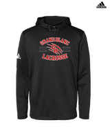 Grand Blanc HS Boys Lacrosse Curve - Mens Adidas Hoodie