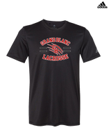 Grand Blanc HS Boys Lacrosse Curve - Mens Adidas Performance Shirt