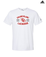 Grand Blanc HS Boys Lacrosse Curve - Mens Adidas Performance Shirt