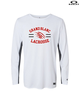 Grand Blanc HS Boys Lacrosse Curve - Mens Oakley Longsleeve
