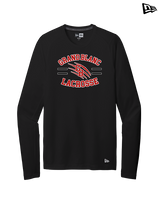 Grand Blanc HS Boys Lacrosse Curve - New Era Performance Long Sleeve