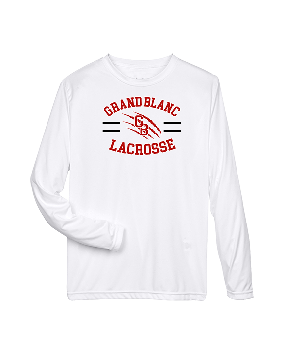 Grand Blanc HS Boys Lacrosse Curve - Performance Longsleeve
