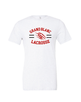 Grand Blanc HS Boys Lacrosse Curve - Tri-Blend Shirt