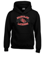 Grand Blanc HS Boys Lacrosse Curve - Youth Hoodie