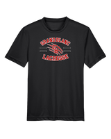 Grand Blanc HS Boys Lacrosse Curve - Youth Performance Shirt
