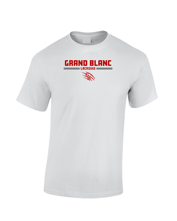 Grand Blanc HS Boys Lacrosse Keen - Cotton T-Shirt